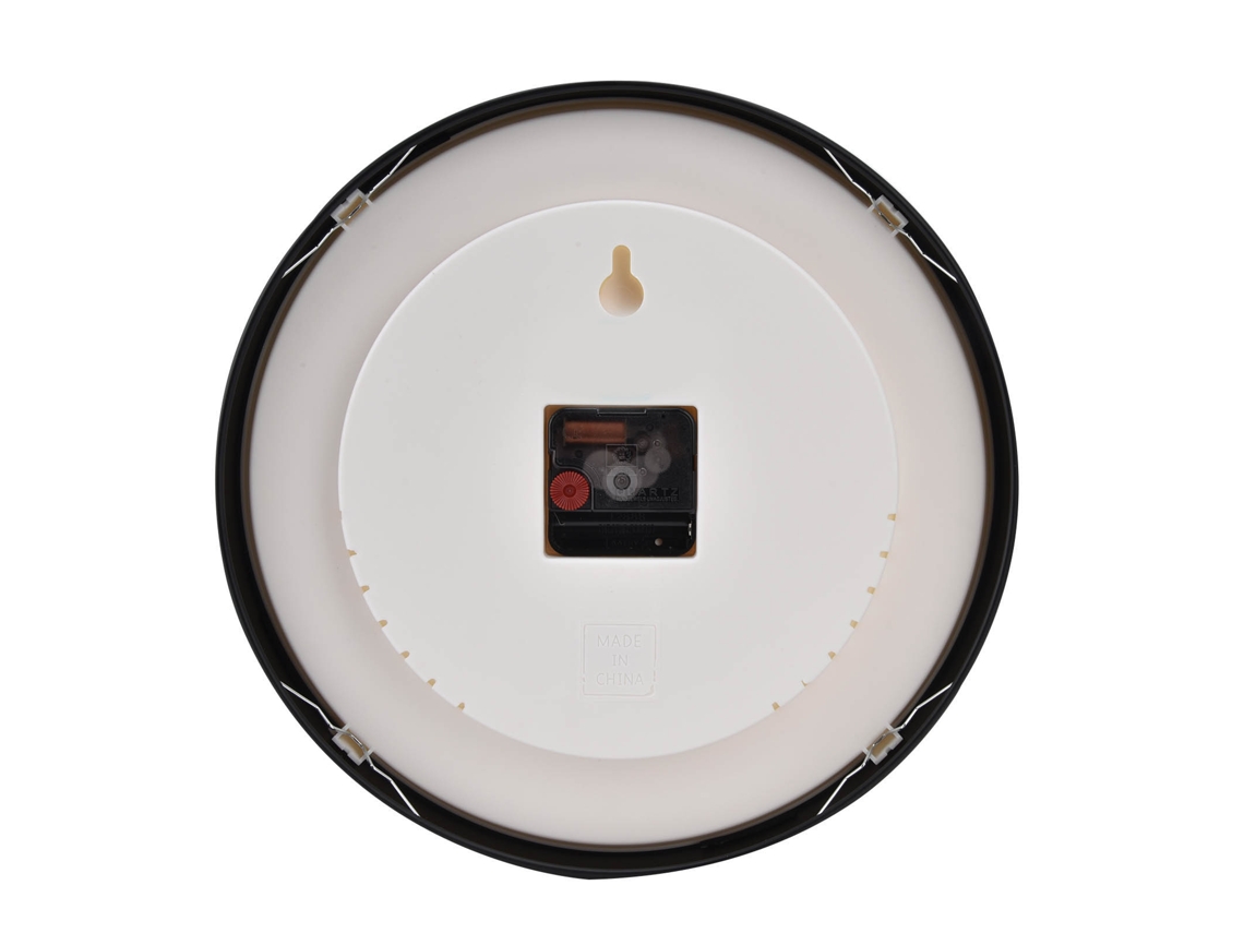 Relógio De Parede Multifuncional (estilo Minimalista Nórdico, Com Função De Termômetro) Eoocoo