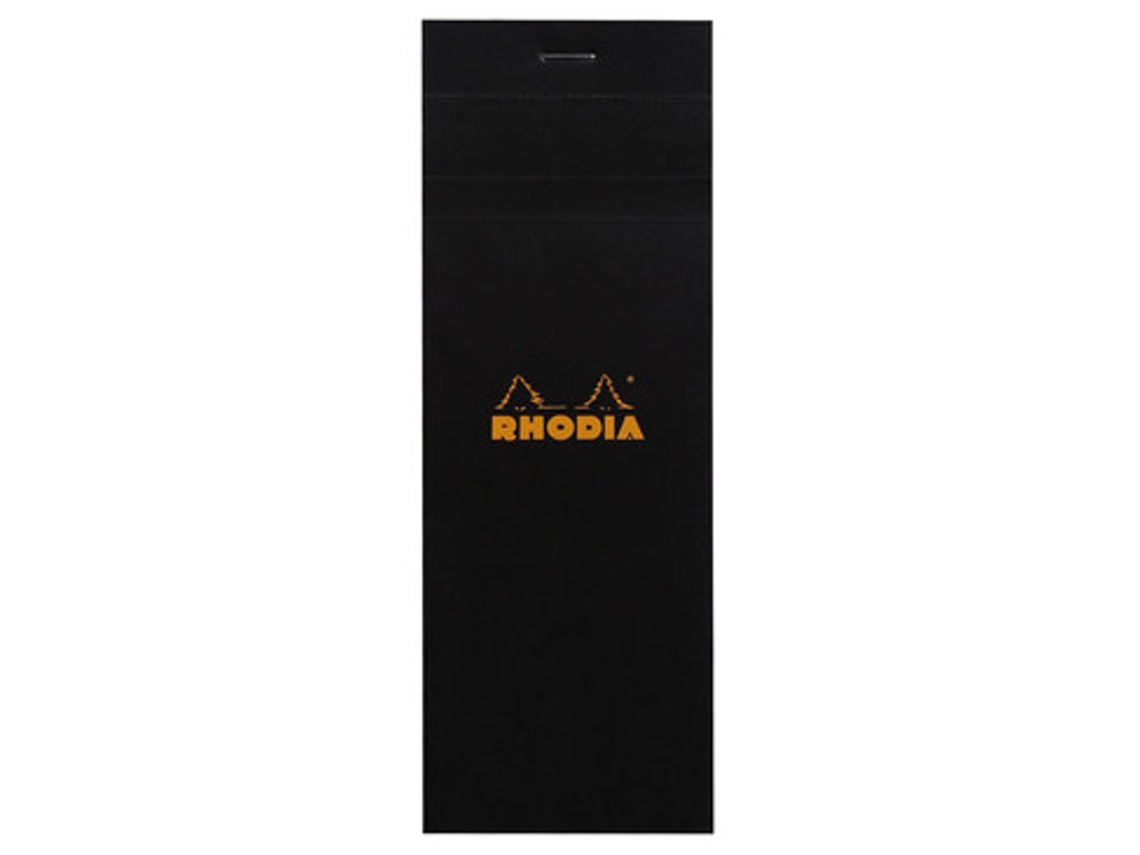 82009c Caderno e Bloco 80 Folhas Preto Rhodia