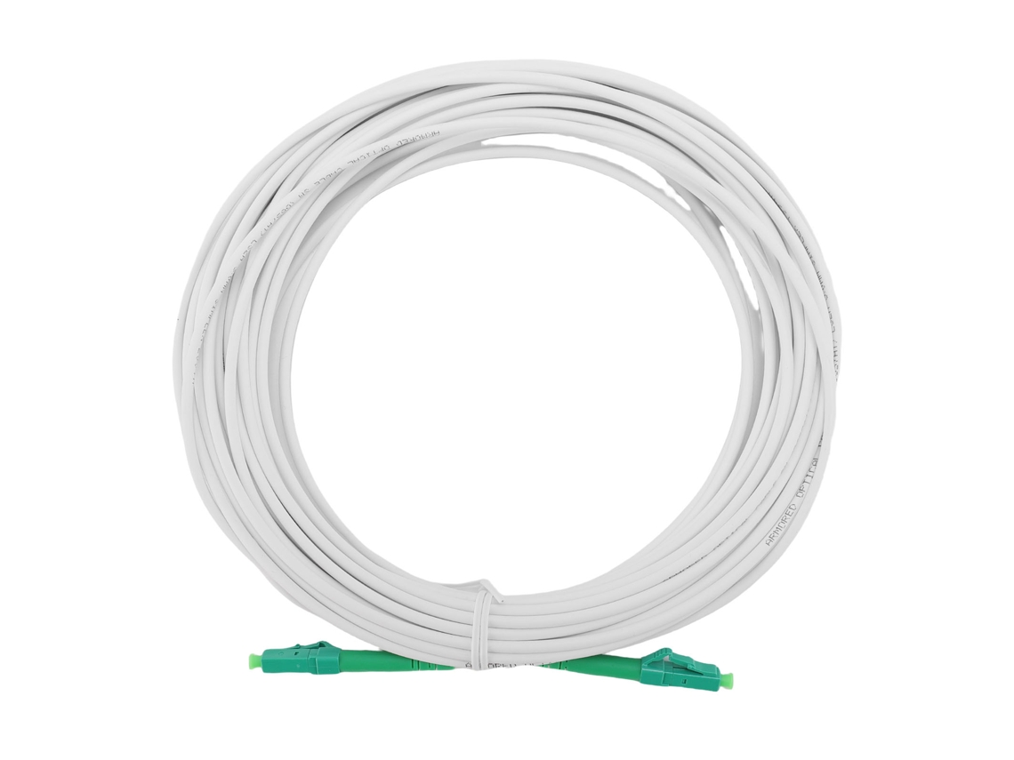Laxiscreed Cabo De Fibra Óptica Mononúcleo Lc/apc Protegido Contra Água, Umidade E Blindado Para Telecomunicações