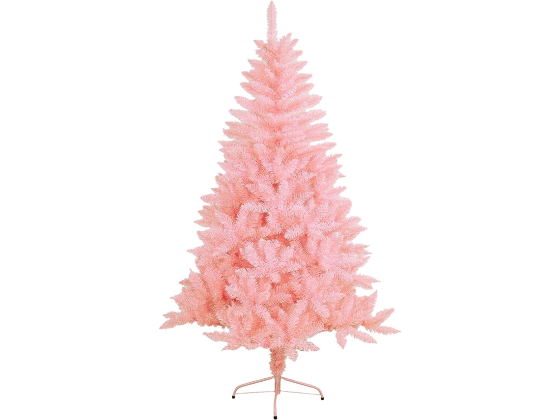 Abeto de Árvore de Natal Rosa Artificial 210Cm SELEOK