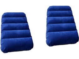 Conjunto de 2 Travesseiros Infláveis Ergonômicos para Mochila, Ideal Camping e Uso Externo. Inclui CHABERLU
