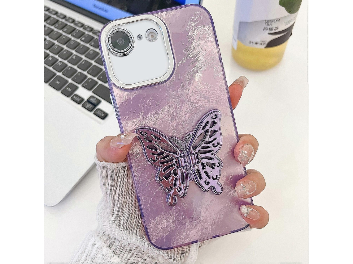 Lurelia Capa Iphone 16e Tpu Metal Brilho