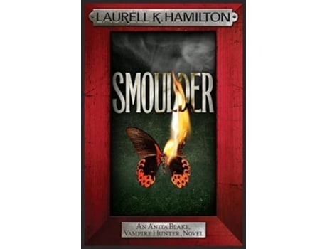 Livro Smoulder de Laurell K Hamilton (Inglês)