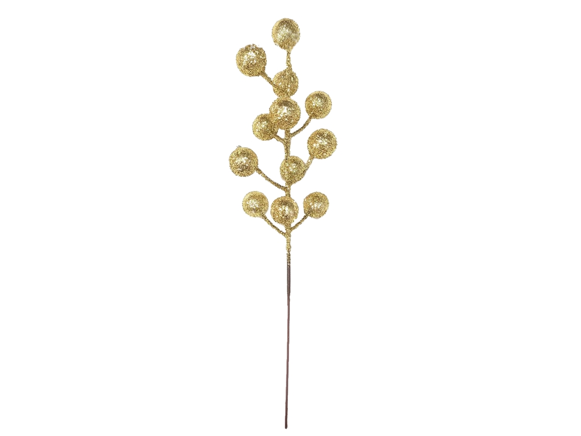 Bola decorativa de Natal com glitter dourado e prata, pequena de 12 cabeças, para ornamento festivo LAXISCREED