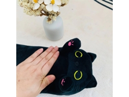 Preta Ipree Almofada Aquecida Usb Pequena Gato Preto Cólicas Menstruais 5 Níveis Temperatura 5 Temporizador 50cm Cobertor Todas Estações Cama Sofá