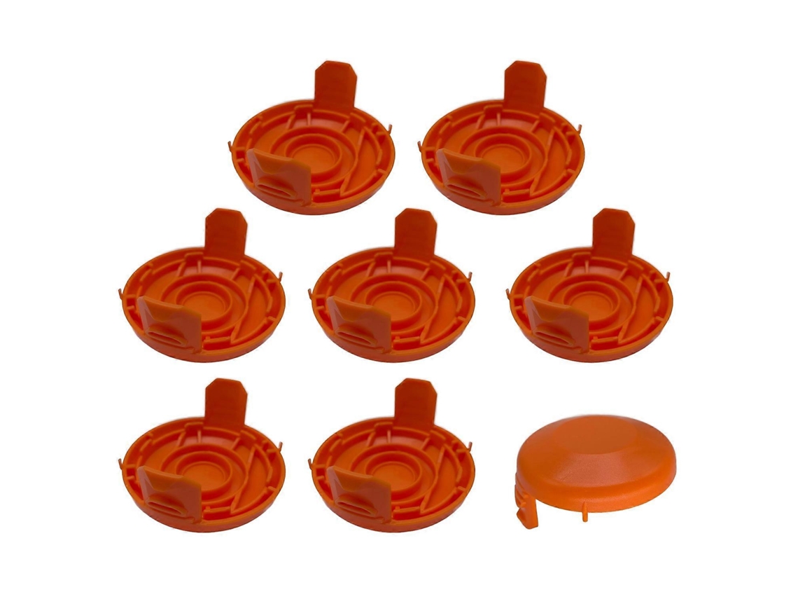05328-20 Tlga-04-1 Conjunto De 8 Tampas De Carretel De Reposição Para Aparador De Grama Gardena Turbotrimmer Smallcut