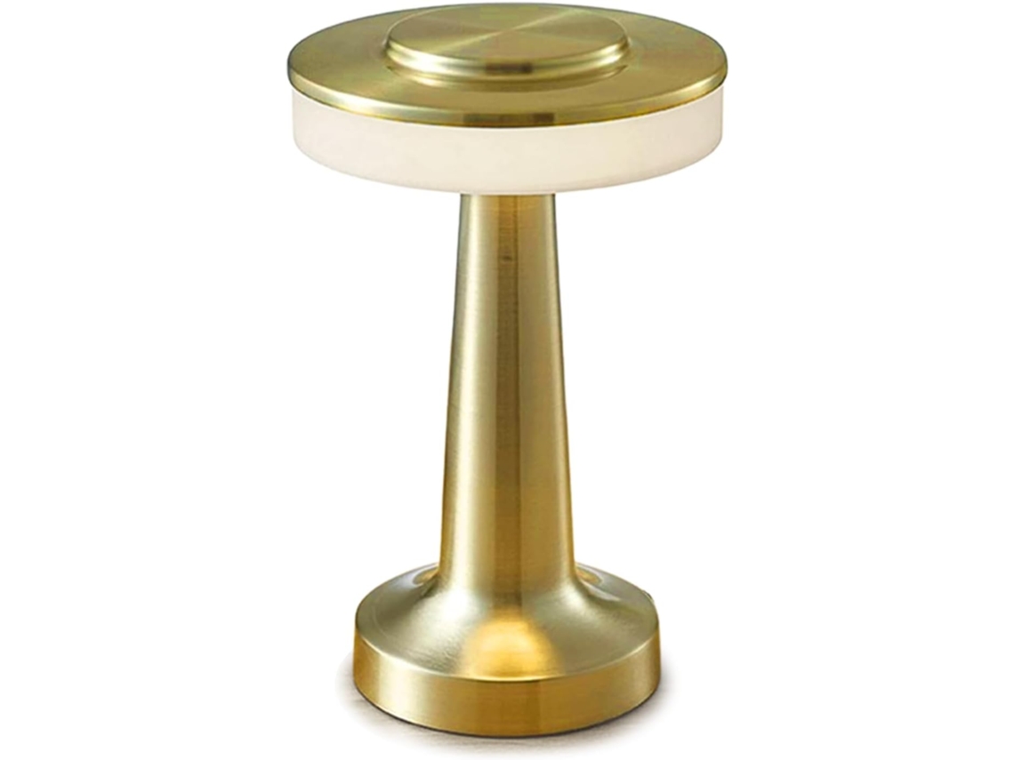Luminária De Mesa Com Sensor Toque Nórdica Minimalista