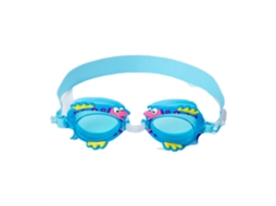 Óculos de Natação AQUAFORGE Infantil Verde Claro e Roxo, Pacote com 2, Proteção UV, Amplo Campo de Visão