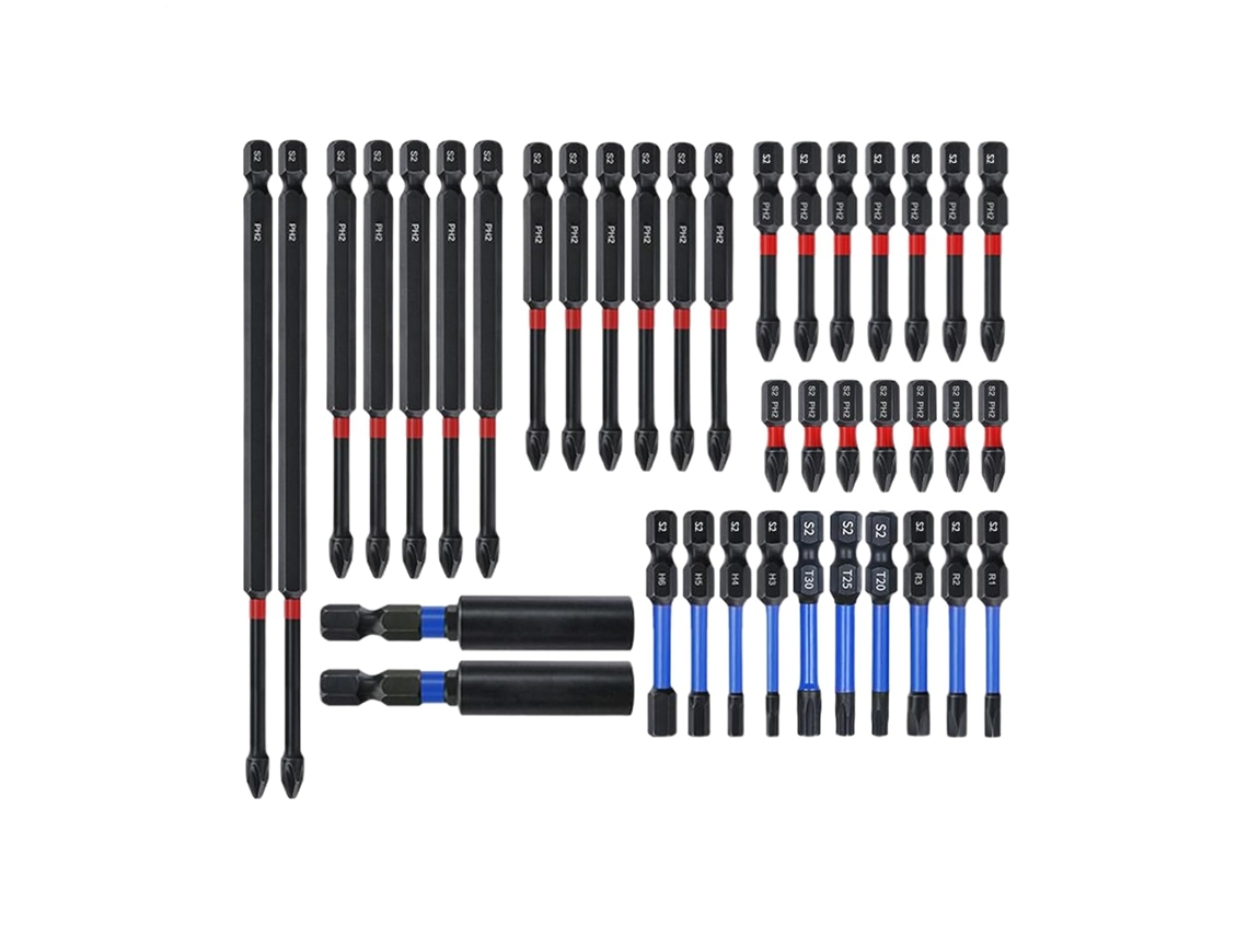Conjunto De Bits Magnéticos Para Chave Fenda Elétrica