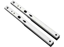 Corrediças Para Gaveta, 1par, Micro Corrediças Com Guia De Esferas, Duas Seções, Trilho Dobrável De Aço 17mm Largura