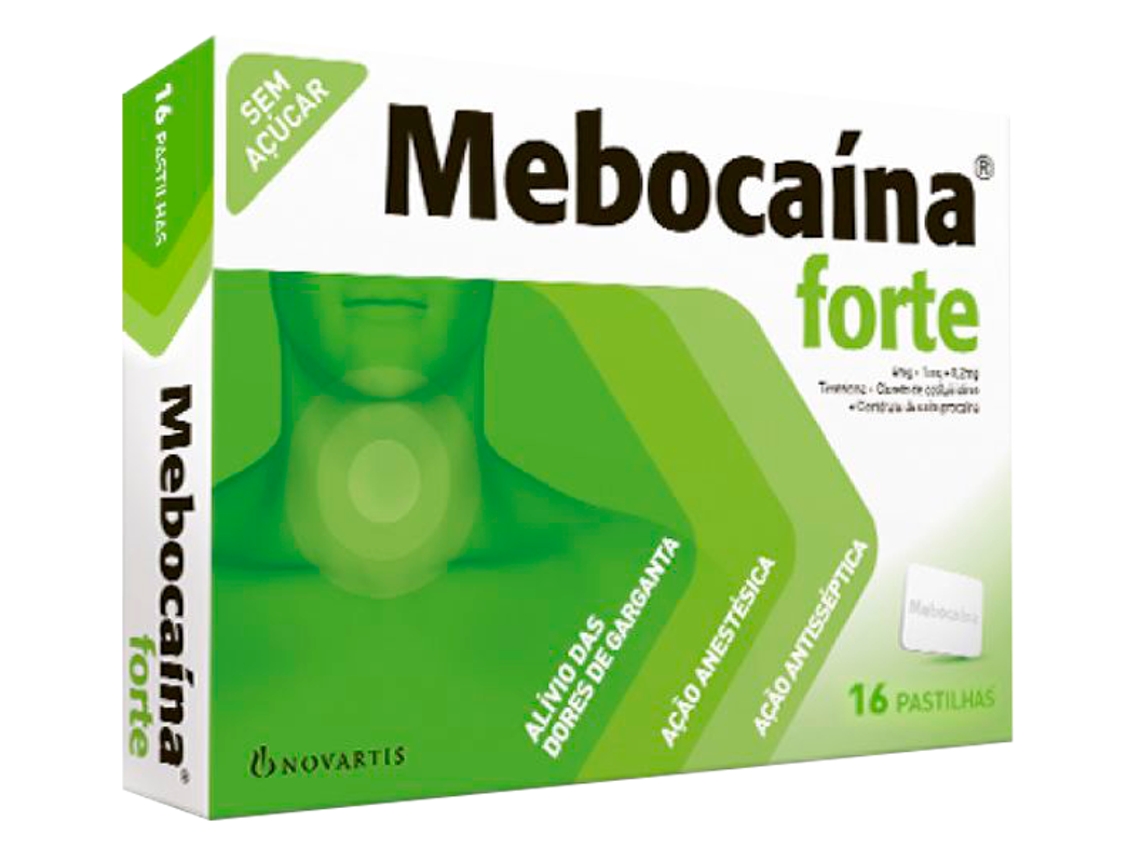 MEBOCAÍNA Forte (16 pastilhas)