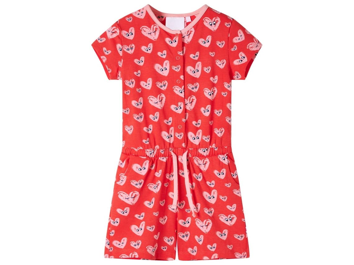 Macacão Infantil Vermelho 104