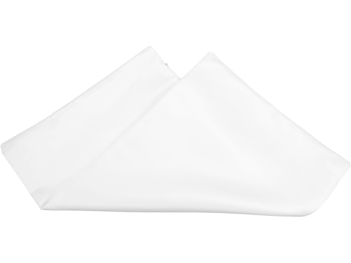 2 Capas de Almofada Linho Branco com Zíper para Personalização e Uso Versátil, Capa Dupla CHABERLU