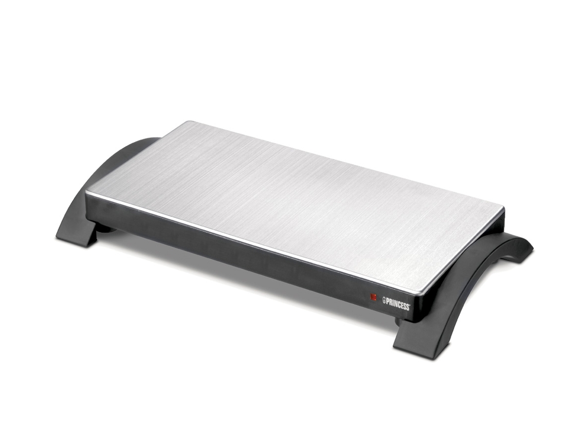 Aquecedor de pratos PRINCESS 2295 (1000 W - Inox)