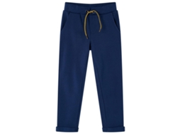 Calças De Criança Com Cordão Azul-marinho 104