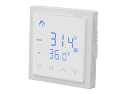 Termostato Elétrico Laxiscreed Para Aquecimento De Piso Com Display Led E Precisão Avançada