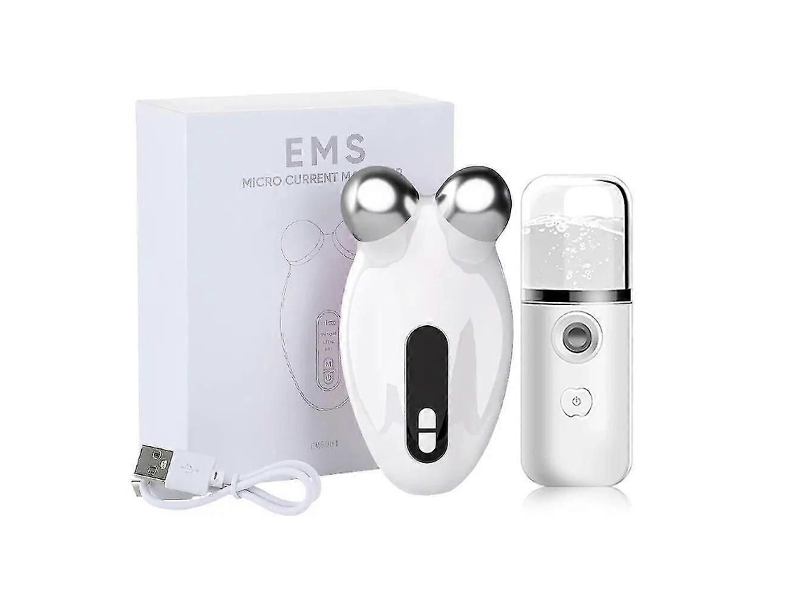 Massageador Facial com Microcorrente Ems para Lifting Facial, Aparelho Antirrugas e Redução de Rugas no Queixo. GOKOCO
