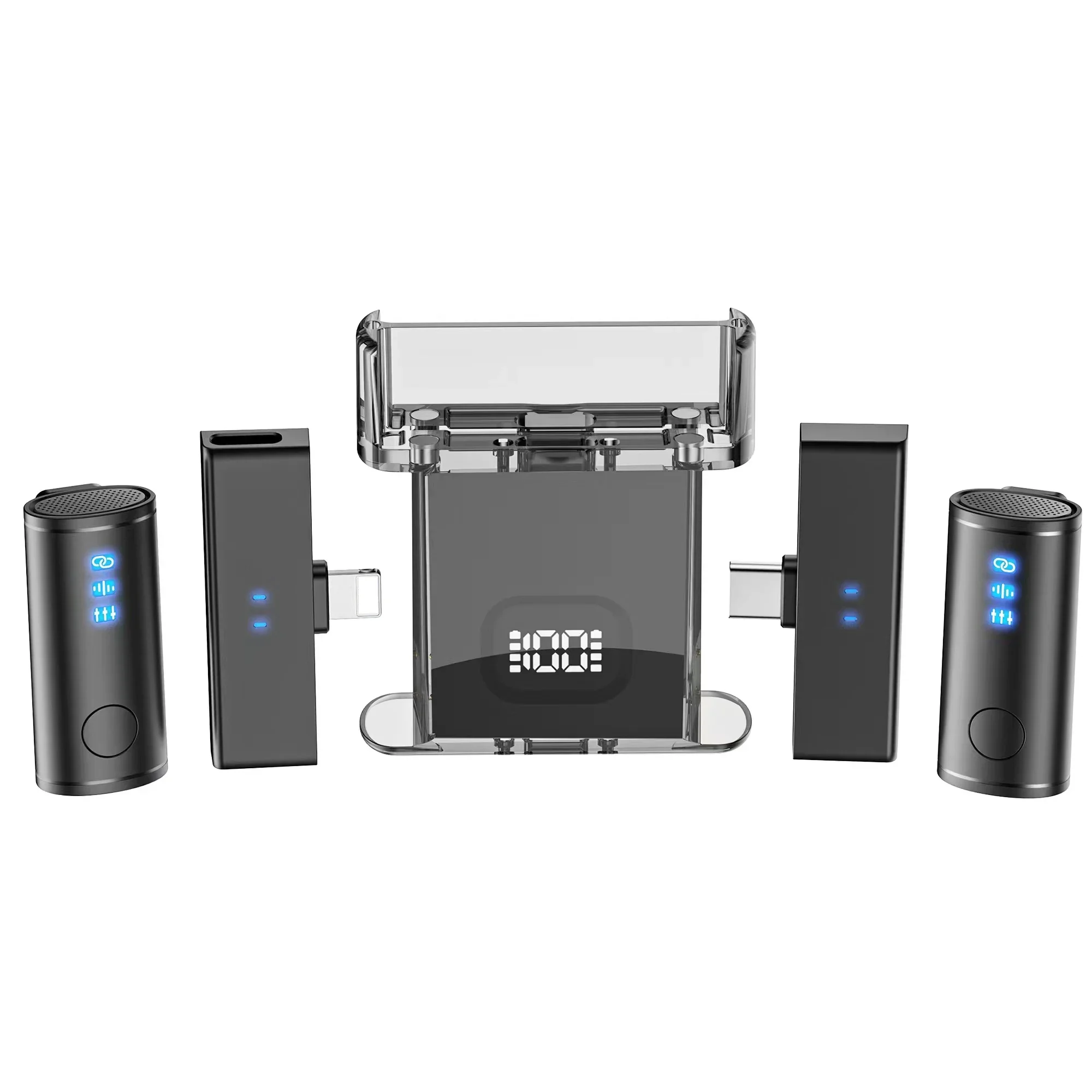 Microfone de Lapela Sem Fio, Adequado para Gravações em Estúdio. MDUG
