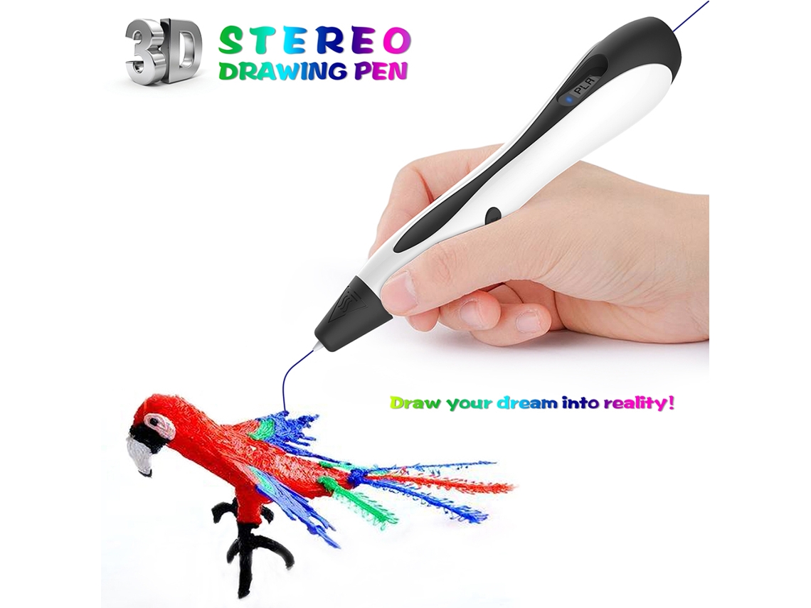 Walshlxq lápiz 3d para Crianças e Adultos, Doodler 3d para Artesanato e Arte, Brinquedo Divertido Presente