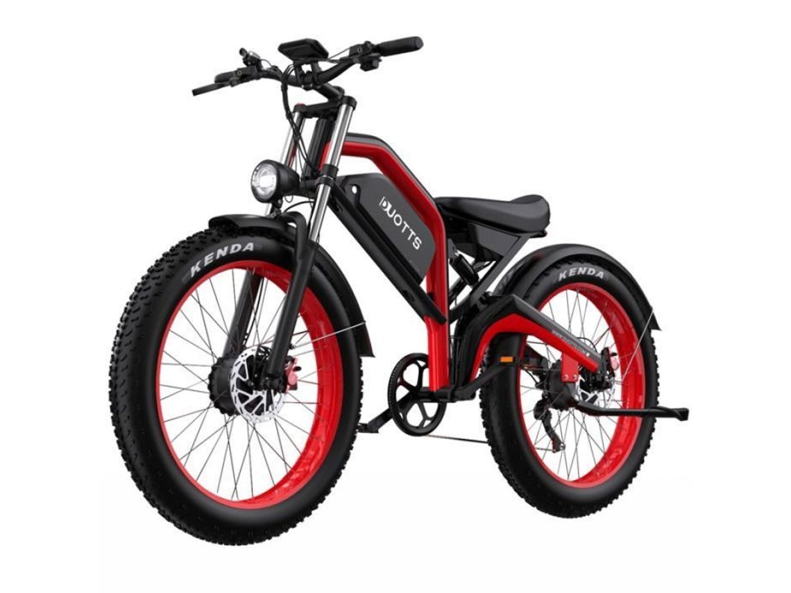 Duotts N26 Bicicleta Elétrica Todo-o-terreno 750w*2 Motor Duplo 48v20ah Bateria 26*4.0 Polegadas Pneu Largo A Bicicleta Assistência Elétrica