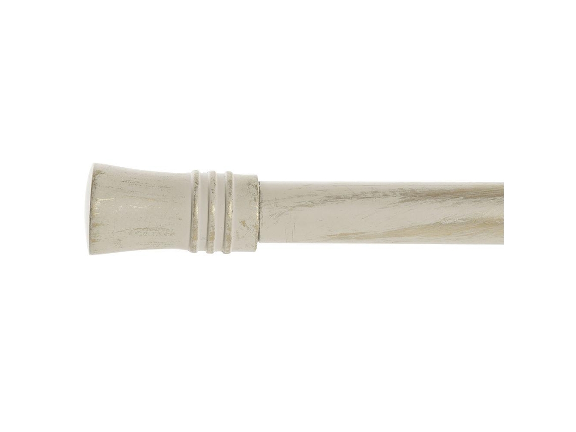 Varão para Cortinas Dkd Home Decor Creme Alumínio Dourado 160 X 3 X 3 Cm