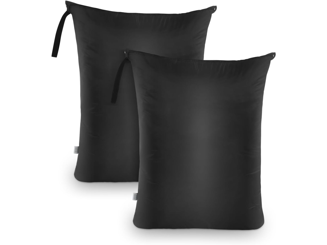 Saco Impermeável Para Roupa Molhadas E Secas Com Fecho De Correr, Multifuncional, Para Roupa De Banho E Academia, 61 X 81 Cm (24 X 32 Polegadas)
