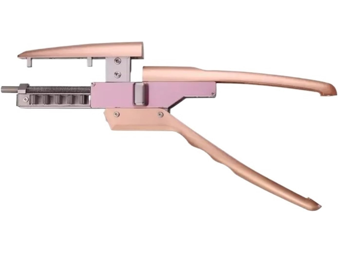 Máquina de Extensão de Cabelo Natural 6d, Sem Marcas, Conector de Queratina, 5 Fileiras SFUSHOS