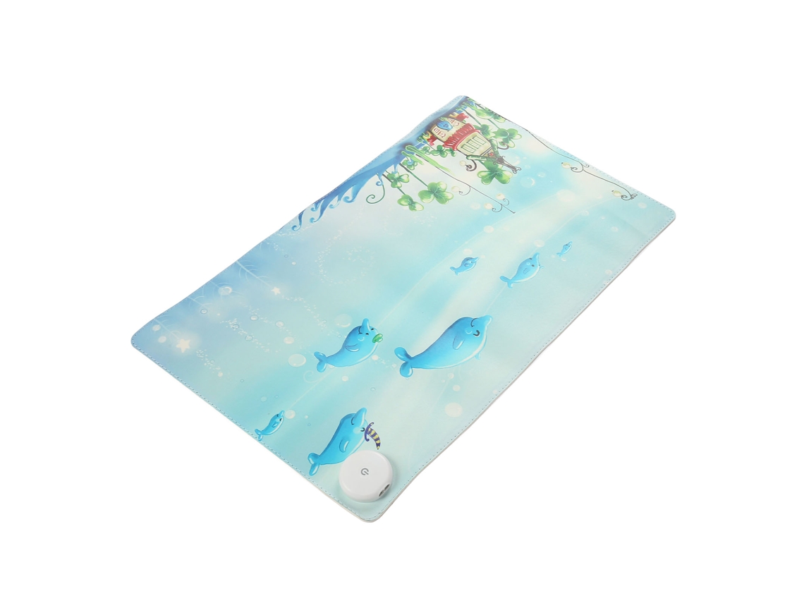 Mouse Pad Aquecido 24x14in Com 3 Controles De Temperatura, Tapete De Mesa Quente, Mousepad Gamer De Aquecimento Grande, Plugue Us