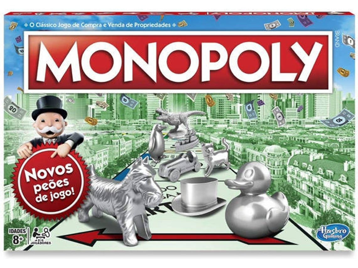 Jogo de Tabuleiro Monopoly Standard (Português)