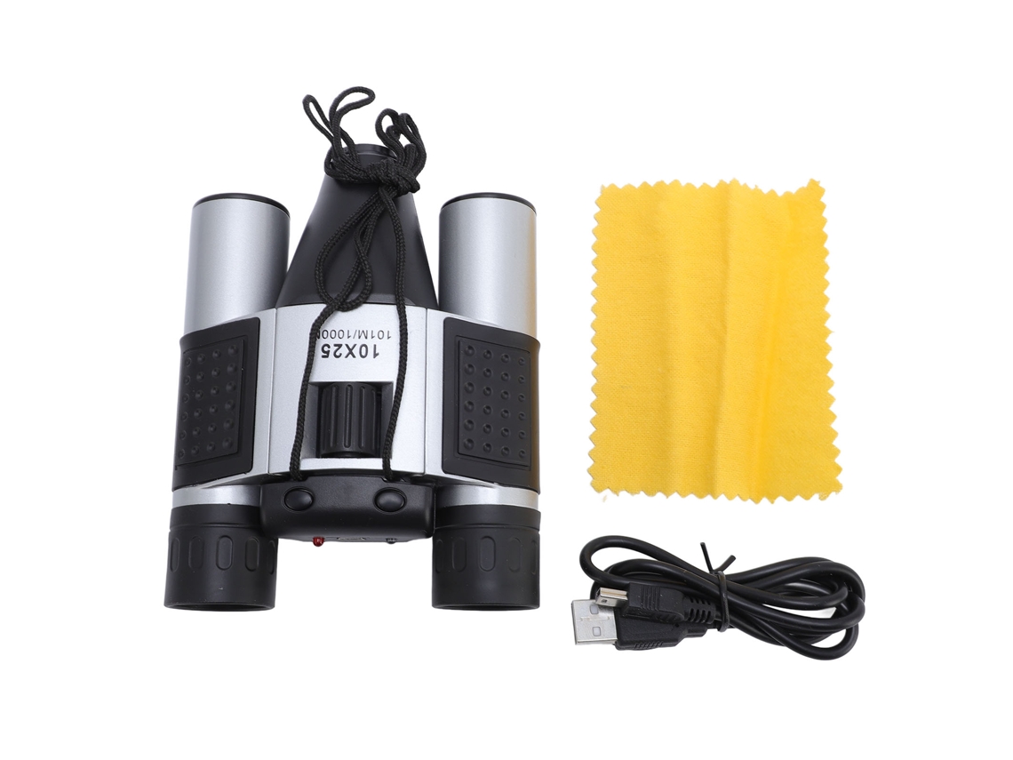 10x25 Digital Binoculars Hd Video Photo Camera 10x Magnification Handheld Telescope With 32gb Storage Card LAXISCREED