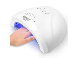 Lâmpada Led Uv Para Unhas, Luz Para Esmalte Em Gel Sunuv, Secador Uv De 48 W Com 3 Temporizadores Sunone Ly Ebike