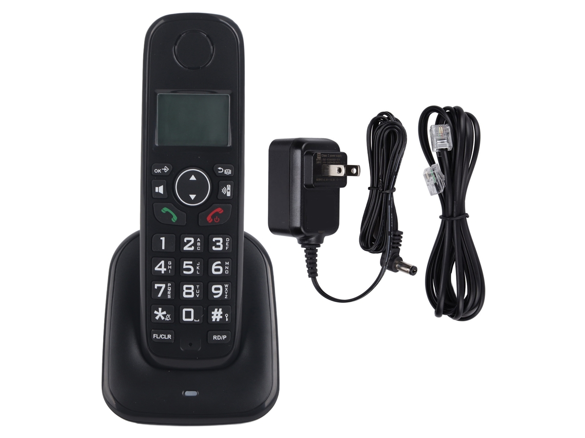 Aetheria telefone Sem Fio com Alto falante Expandível Sistema Digital Multifuncional para Escritório e Casa Plug Us