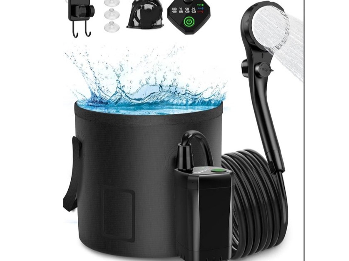 Balança Digital AQUAFORGE para malas, com sensor de temperatura