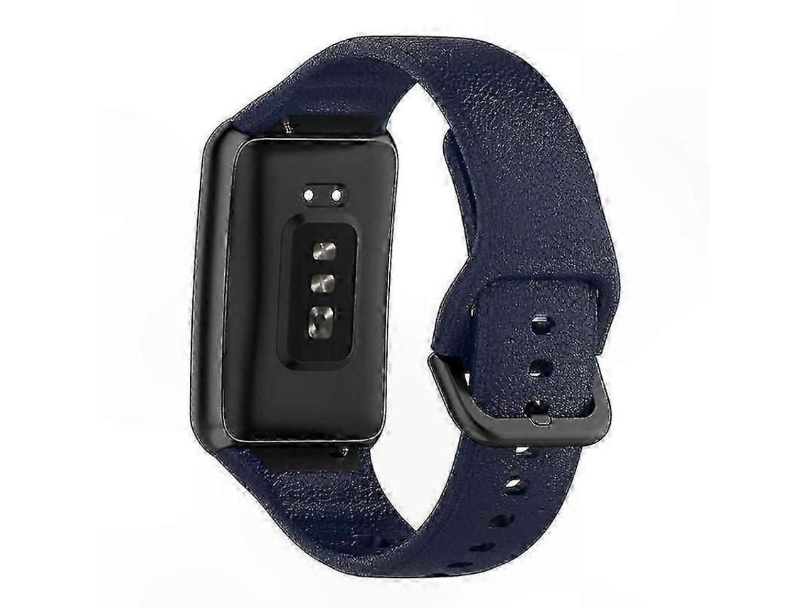 Pulseira De Silicone Texturizada Com Fivela Preta Para Relógios.
