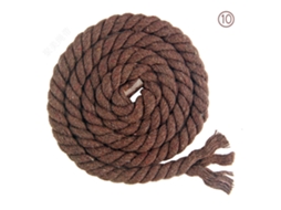 Corda De Algodão Trançada De 3 Fios De 8 Mm X 20 M Para Artesanato, Tricô E Jogos Aquaforge