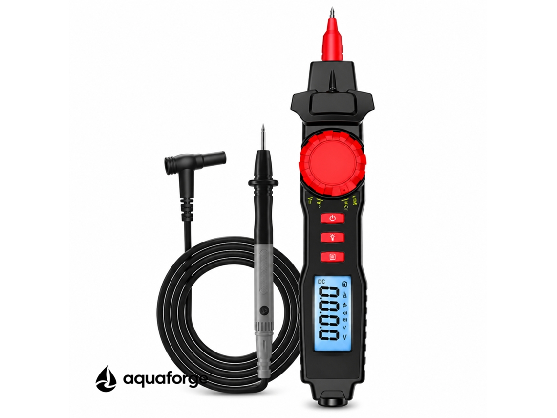 Multímetro Digital Aquaforge A3004, 600v, Ecrã Lcd