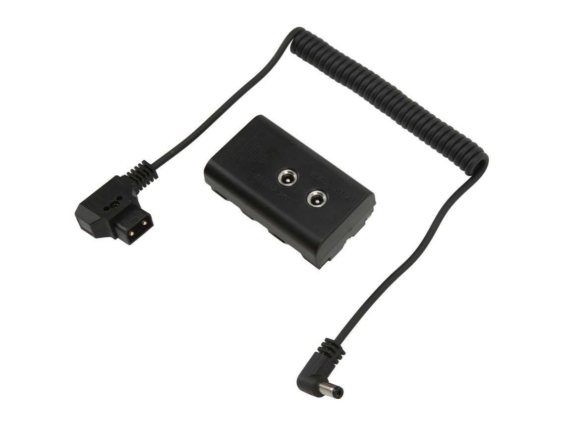 Adaptador De Batería Falsa Com Cabo De Alimentação Dc Para Câmera Sony