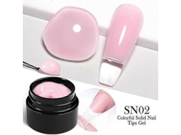 Born Pretty Solid Nail Tips Gel 5g Transparent Uv Led Function Lamp Extension Soak Off Art Varni Sh 26 27s GOKOCO
