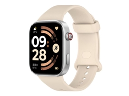 Bracelete para Xiaomi Band 9 Pro / 8 Pro Silicone Respirável Cor Sólida Marfim XIAOMOYU