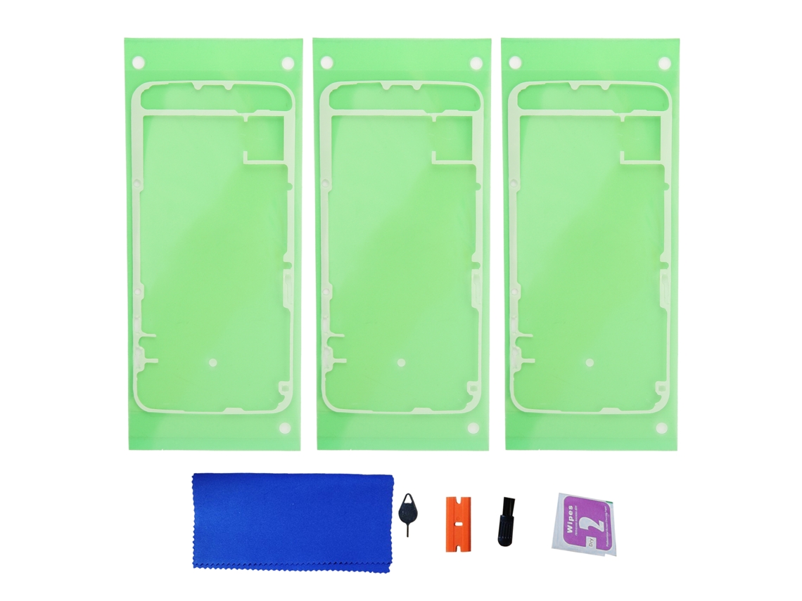 Adesivo de capa traseira para Galaxy S6 com ferramentas | S/MARCA