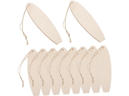 20 Ornamentos Plahe Surf Deco En Bois, Decorações Suspensas De Plahe De Surf, Style Océan,