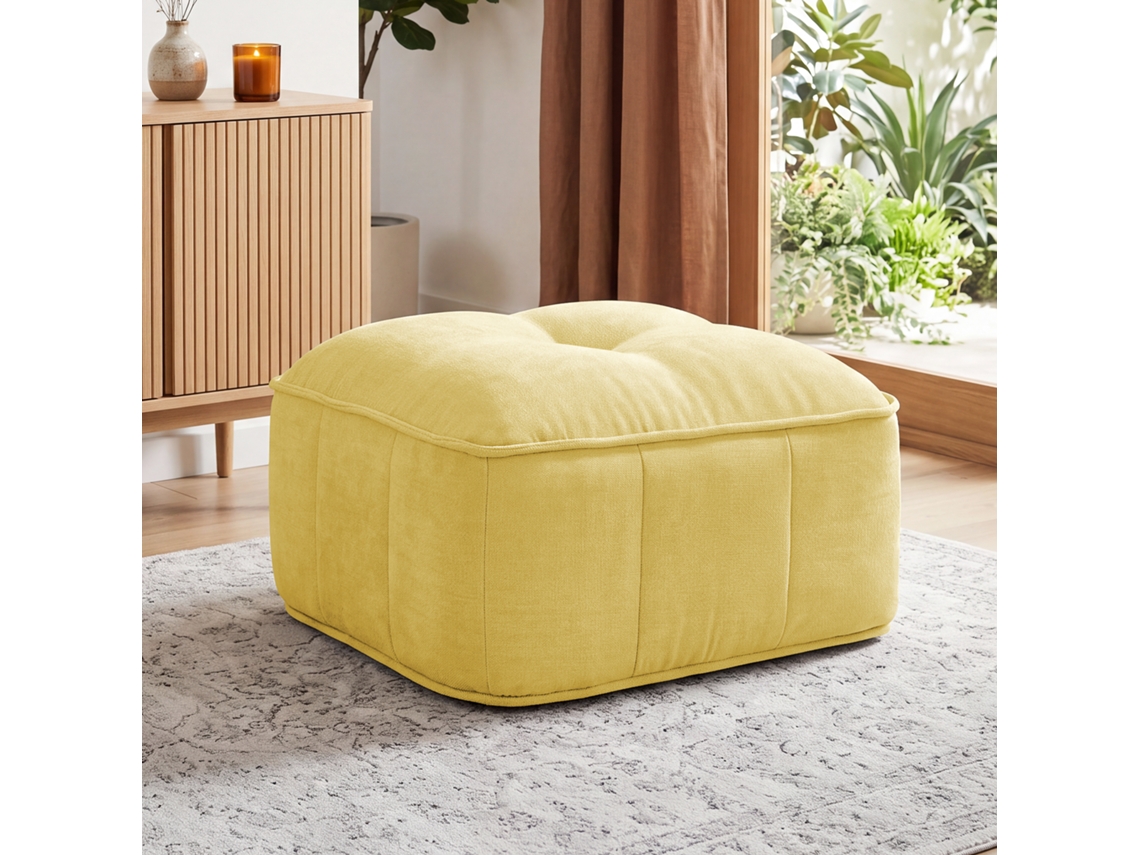 Poliéster Otomano - Amarelo