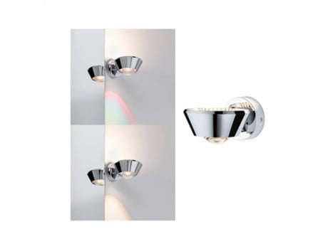 Candeeiro de Parede Led Regulável PAULMANN Sabik Ip44