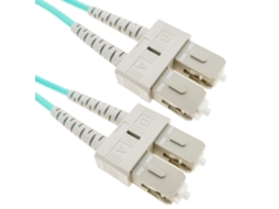 Cabo de Fibra Óptica BEMATIK Om3 Sc para Sc Duplex Multimodo 50/125 3M