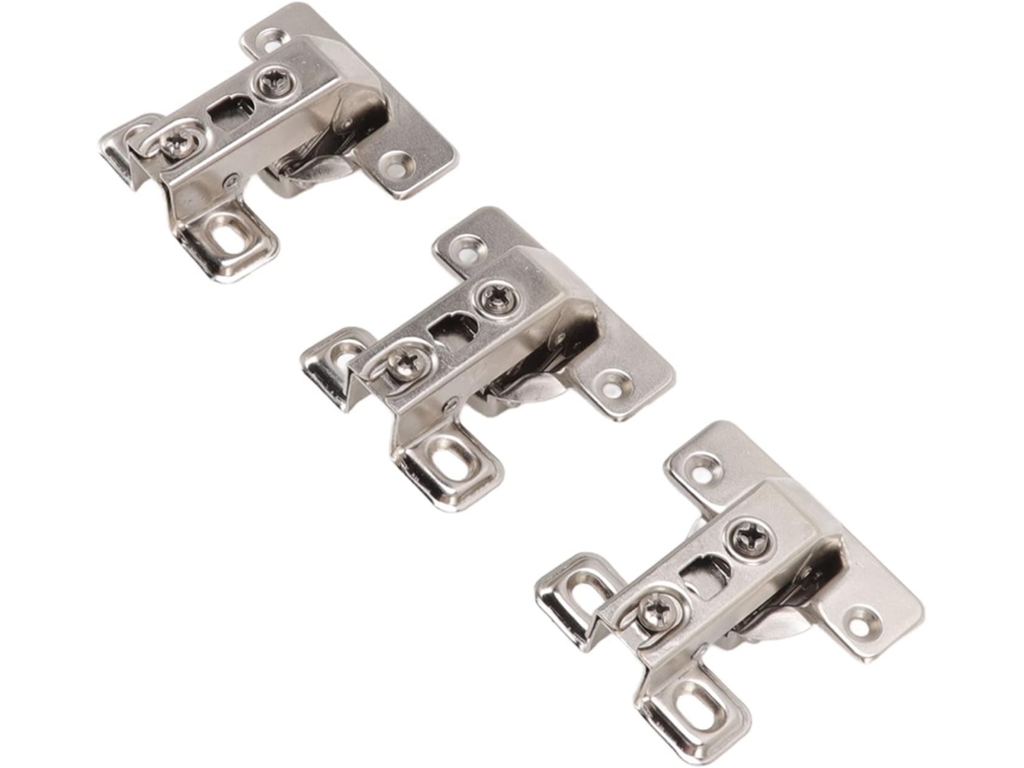 Dobradiças Dobráveis Duráveis De 180 Graus Para Portas Armários, Guarda Roupas E Mesas, Em Liga De Zinco, Conjunto De 3 Peças