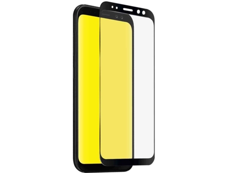 Película Vidro Temperado  Fullcover Samsung Galaxy A8+ 2018 Preto