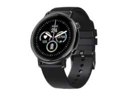 Smartwatch com bateria de longa duração, smartwatch para fitness e saúde, relógios inteligentes pretos Ly Ebike