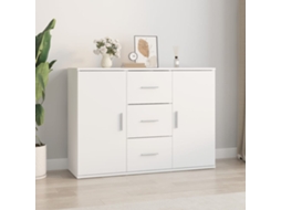 Aparador 91x29,5x65 Cm Derivados De Madeira Branco Dkd Home Decor