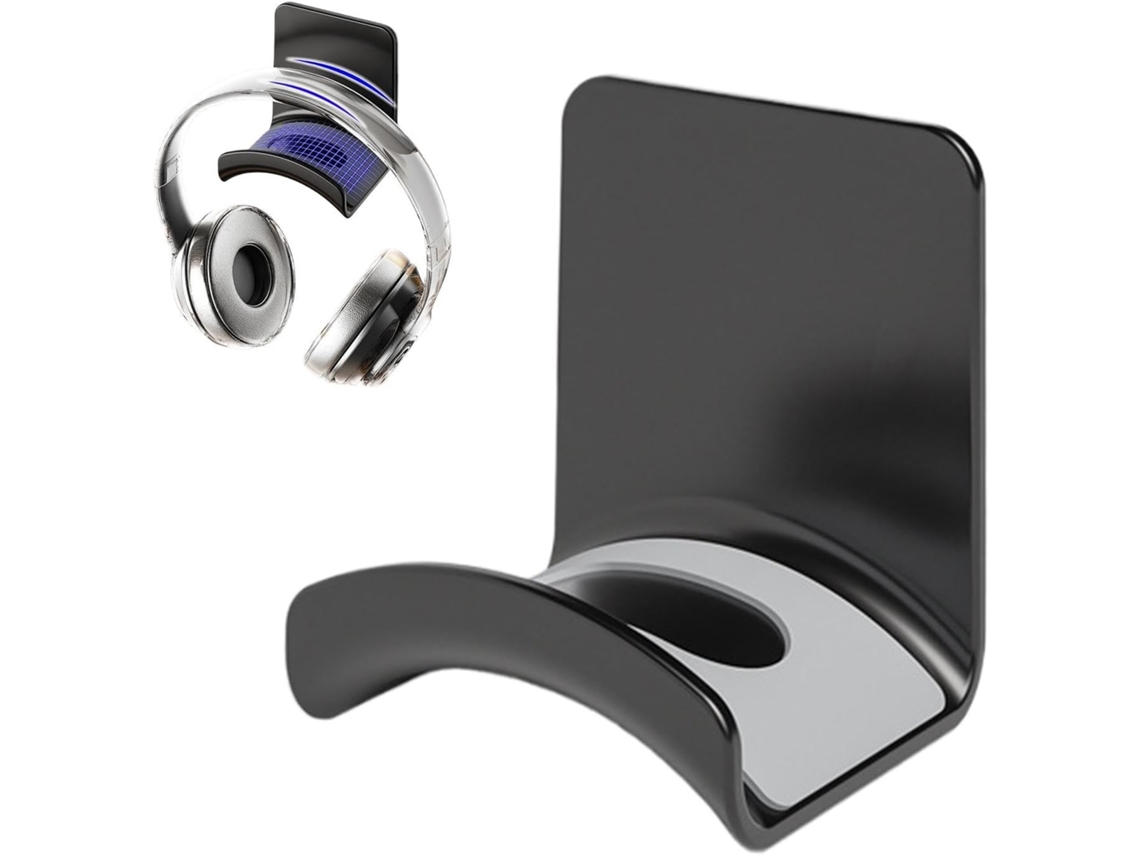 Suporte De Parede Genérico Para Fones Ouvido, Organizador De Fones Ouvido, Suporte Adesivo Para Parede Casa, Quarto
