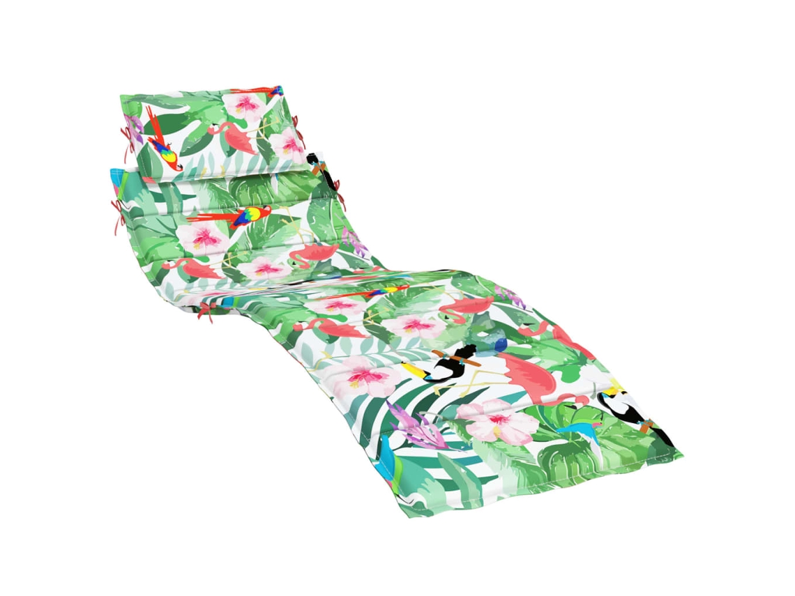 Sun Lounger Cushion, Sun Lounger Cushions Vidaxl Multicolor Poliéster (n/a)